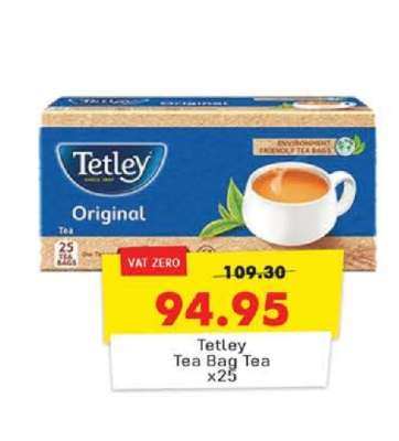 Tetley Tea Bag Tea x25
