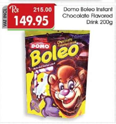 Domo Boleo Instant Chocolate Flavored Drink 200g
