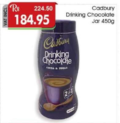 Cadbury Drinking Chocolate Jar 450g