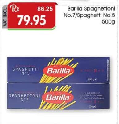 Barilla Spaghettoni No.7/Spaghetti No.5 500g