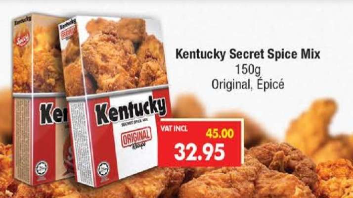 Kentucky Secret Spice Mix