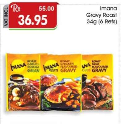 Imana Gravy Roast 34g (6 Refs)