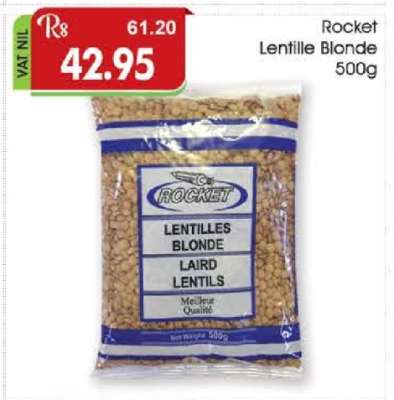 Rocket Lentille Blonde 500g