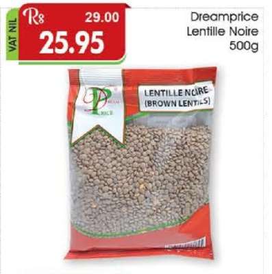 Dreamprice Lentille Noire 500g