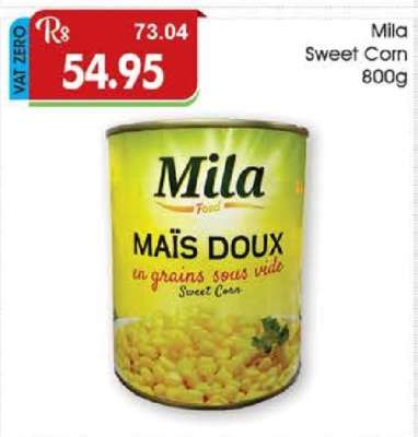 Mila Sweet Corn 800g
