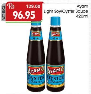 Ayam Light Soy/Oyster Sauce 420ml