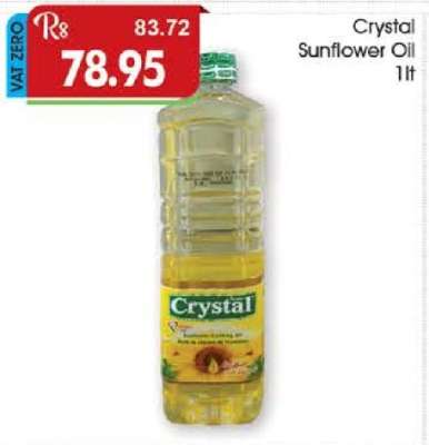 Crystal Sunflower Oil 1lt