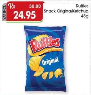 Ruffles Snack Original/Ketchup 45g