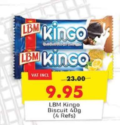 LBM Kingo Biscuit 40g (4 Refs)