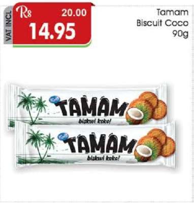 Tamam Biscuit Coco 90g
