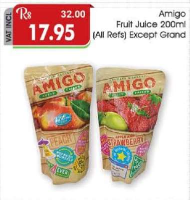 Amigo Fruit Juice 200ml