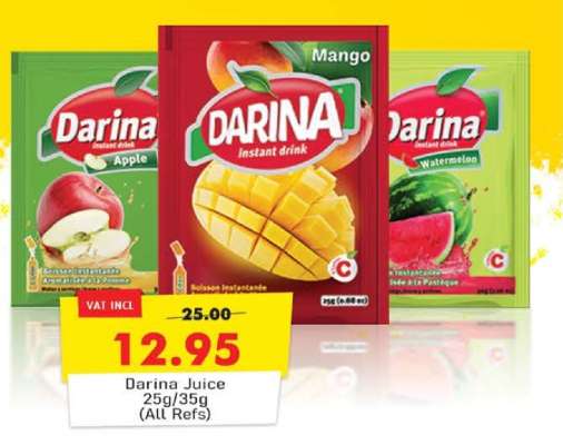 Darina Juice 25g/35g (All Refs)