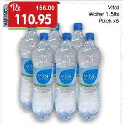 Vital Water 1.5lts Pack x6