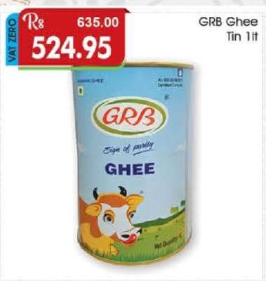 GRB Ghee Tin 1lt