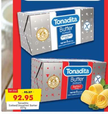 Tonadita Salted/Unsalted Butter 227g