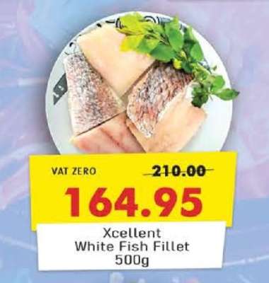 Xcellent White Fish Fillet 500g