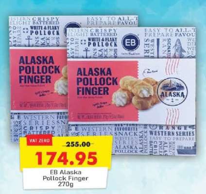 EB Alaska Pollock Finger 270g