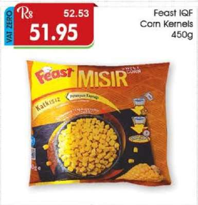 Feast IQF Corn Kernels 450g