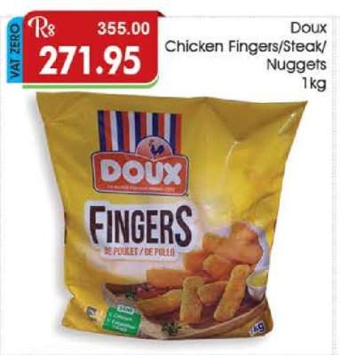 Doux Chicken Fingers/Steak/Nuggets 1kg