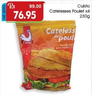 Cuisto Catelesses Poulet x4 230g