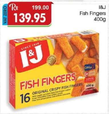 I&J FISH FINGERS 400G