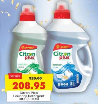 Citron Plus Laundry Detergent
