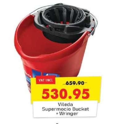Vileda Supermocio Bucket + Wringer