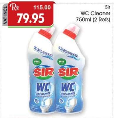 Sir WC Cleaner 750ml (2 Refs)