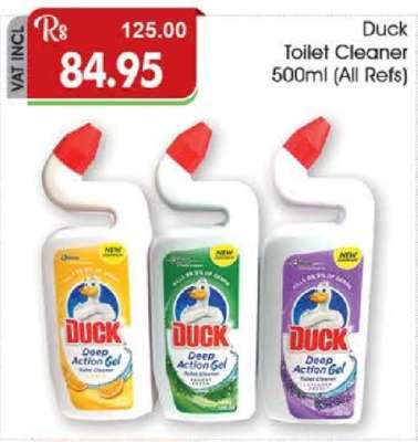 Duck Toilet Cleaner 500ml (All Refs)