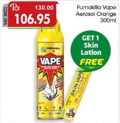 Fumakilla Vape Aerosol Orange 300ml