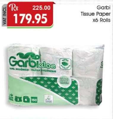 Garbi Tissue Paper x6 Rolls