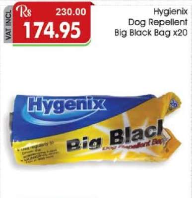 Hygienix Dog Repellent Big Black Bag x20