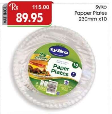 Sylko Paper Plates