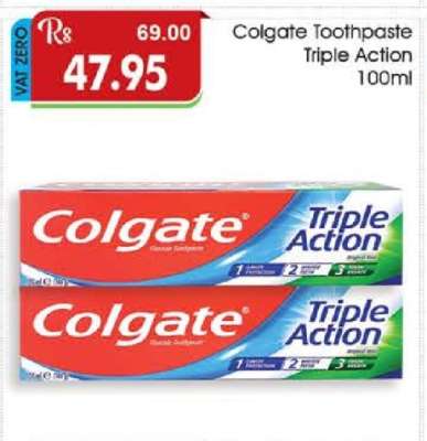Colgate Toothpaste Triple Action 100ml