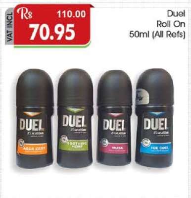 Duel Roll On 50ml (All Refs)
