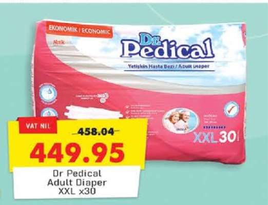 Dr Pedical Adult Diaper XXL x30