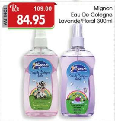 Mignon Eau De Cologne Lavande/Floral 300ml