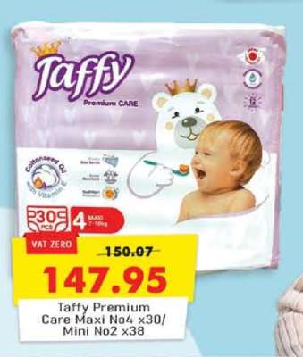Taffy Premium Care Maxi No4 x30/Mini No2 x38