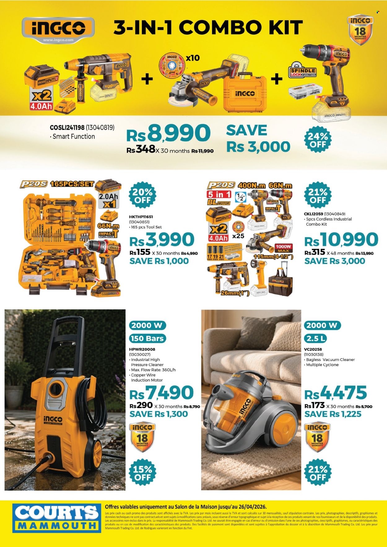 Courts Mammouth catalogue - 22.04.2026 - 26.04.2026. Page 4