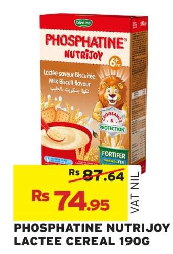 PHOSPHATINE NUTRIJOY LACTEE CEREAL 190G