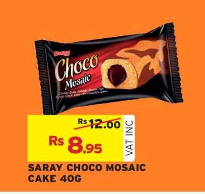 SARAY CHOCO MOSAIC CAKE 40G