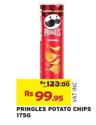 PRINGLES POTATO CHIPS 175G