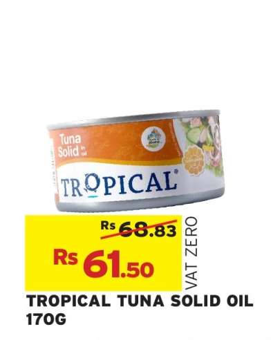 Tropical Tuna Solid Oil 170G