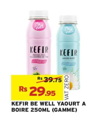 KEFIR BE WELL YAOURT A BOIRE 250ML (GAMME)