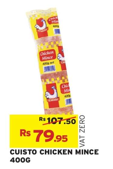 CUISTO CHICKEN MINCE 400G