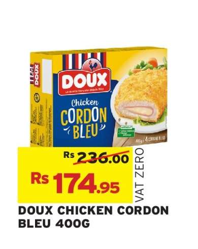 Doux Chicken Cordon Bleu 400g