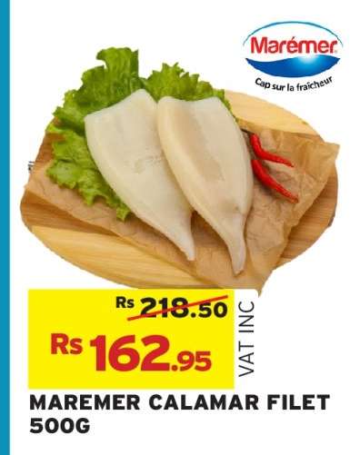 MAREMER CALAMAR FILET 500G