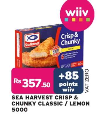 SEA HARVEST CRISP & CHUNKY CLASSIC / LEMON 500G