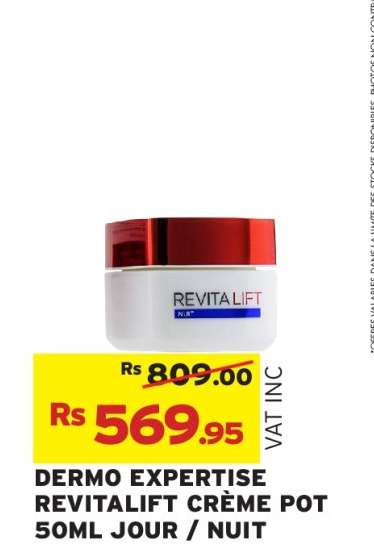 DERMO EXPERTISE REVITALIFT CREME POT 50ML JOUR / NUIT