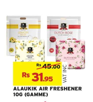 ALAUKIK AIR FRESHENER 10G (GAMME)